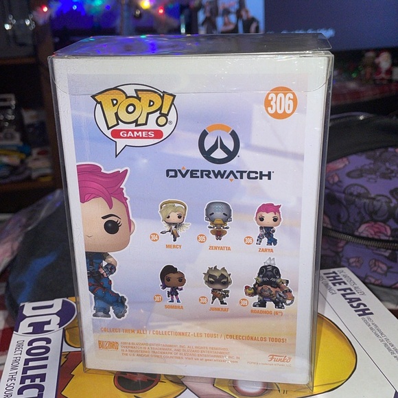 Funko Pop! Games: Overwatch #306 Zarya Vinyl Figure - New In Box - Picture 3 of 3